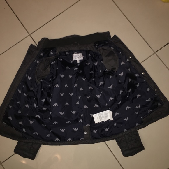 Hot Armani Junior boys winter Dbl breasted jacket